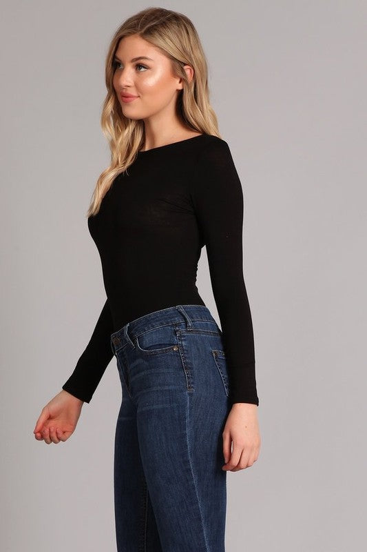 SOFT LONG SLEEVE BODYSUIT
