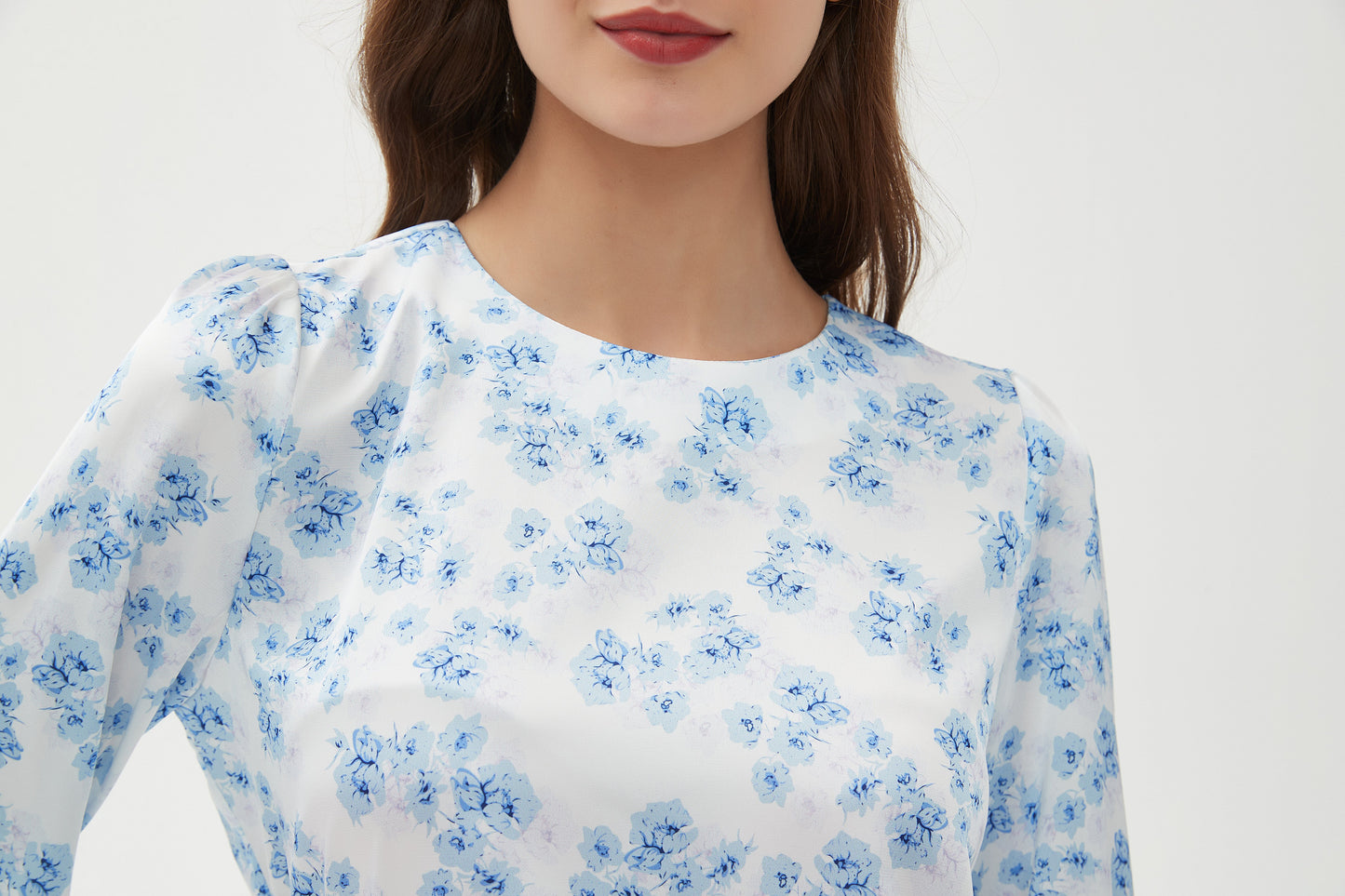 SILKY 1/2 SLEEVE BLOUSE byMM