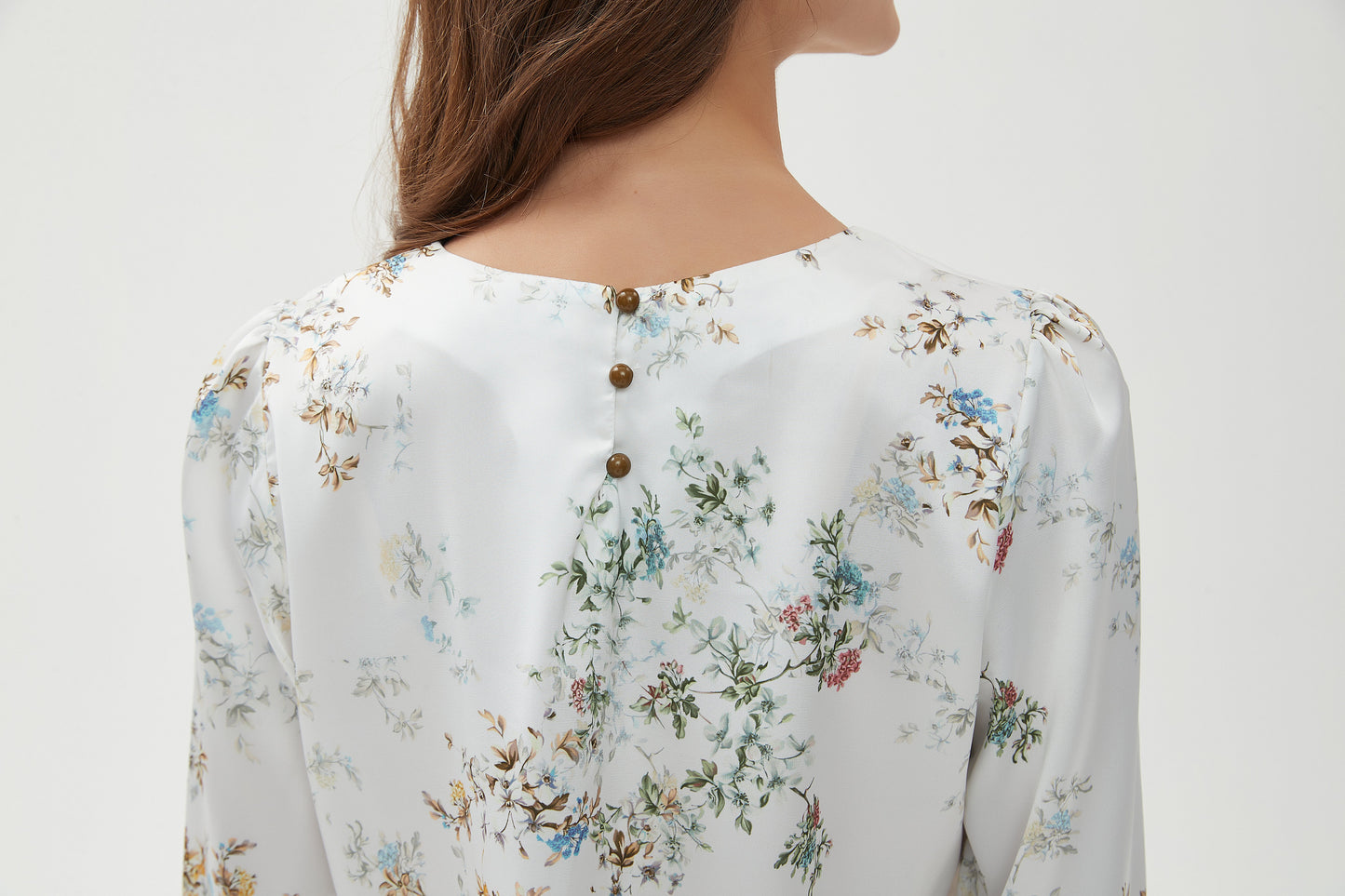 SILKY 1/2 SLEEVE BLOUSE byMM