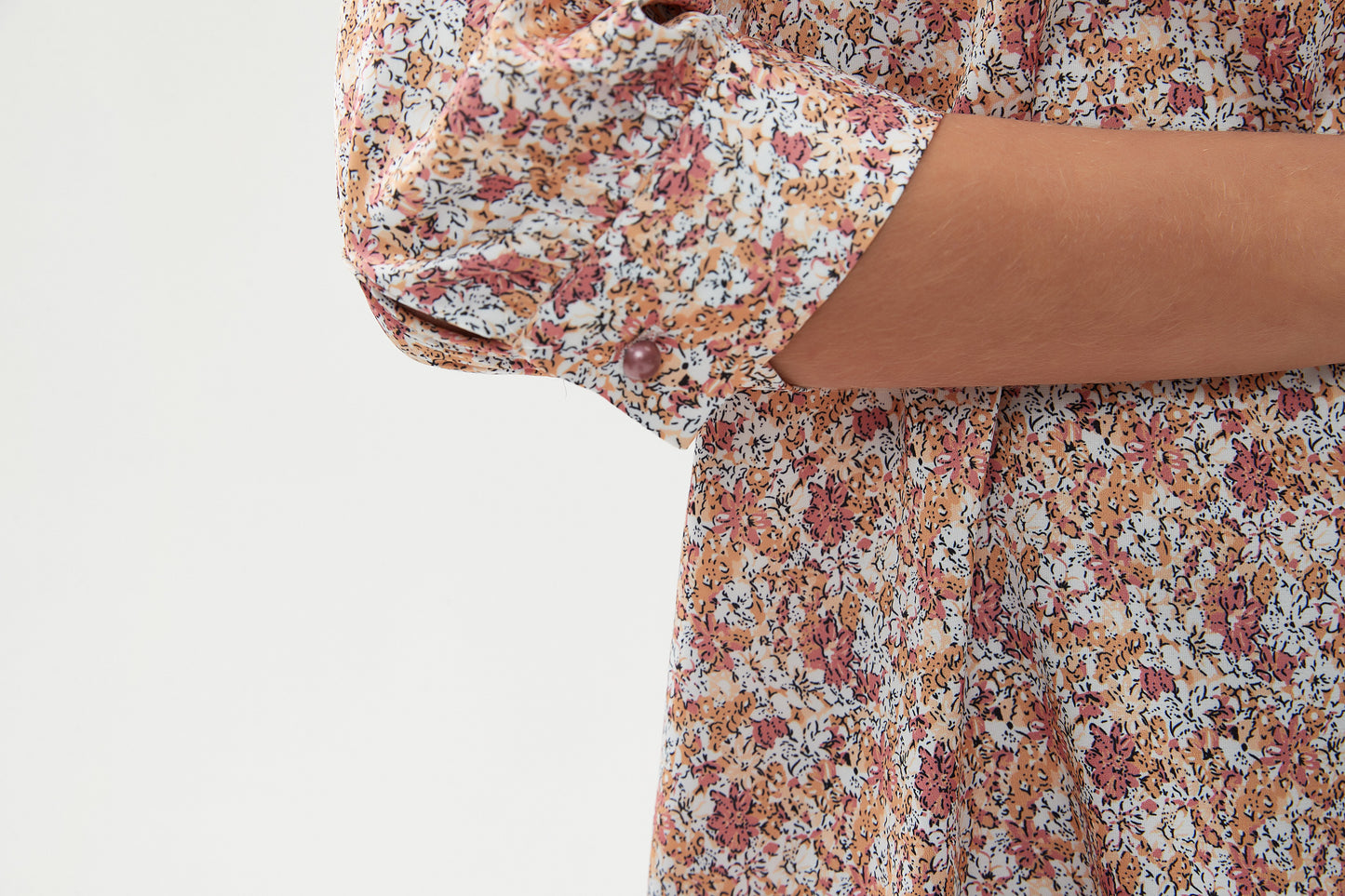 SILKY 1/2 SLEEVE BLOUSE byMM