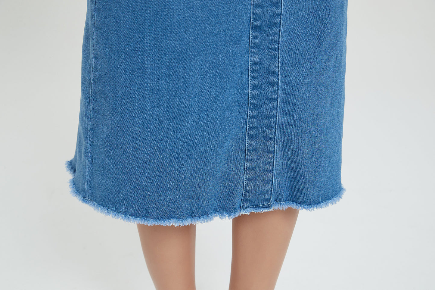 DENIM OVERALL DRESS byMM