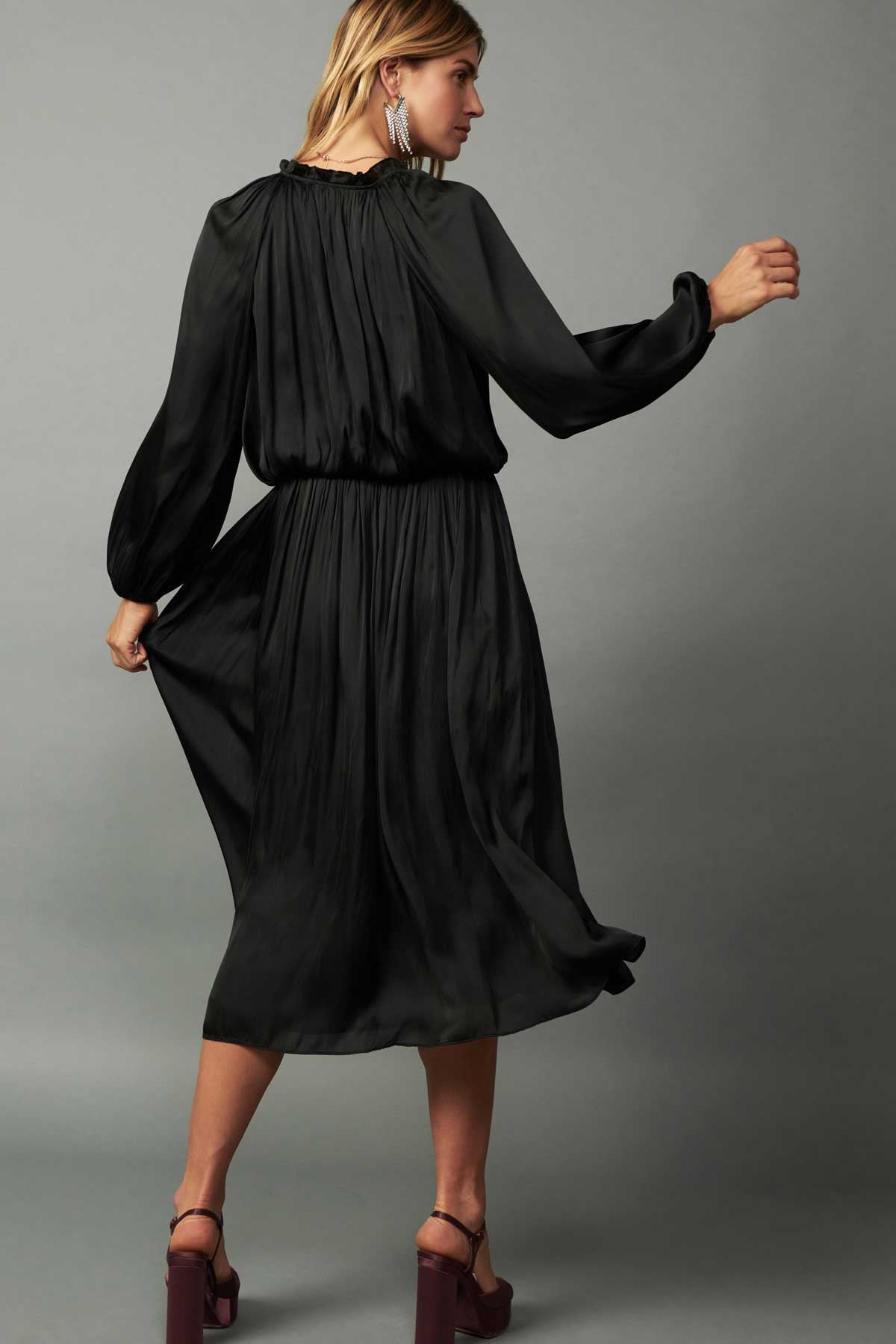 BLACK BOUFFON PRETTY DRESS