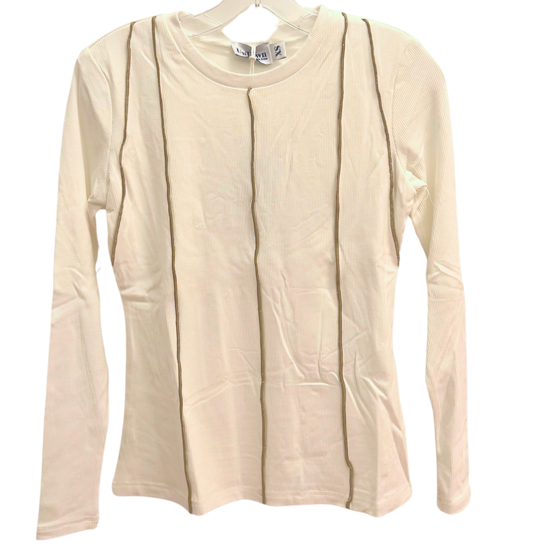 EXPOSED STITCHING TSHIRT