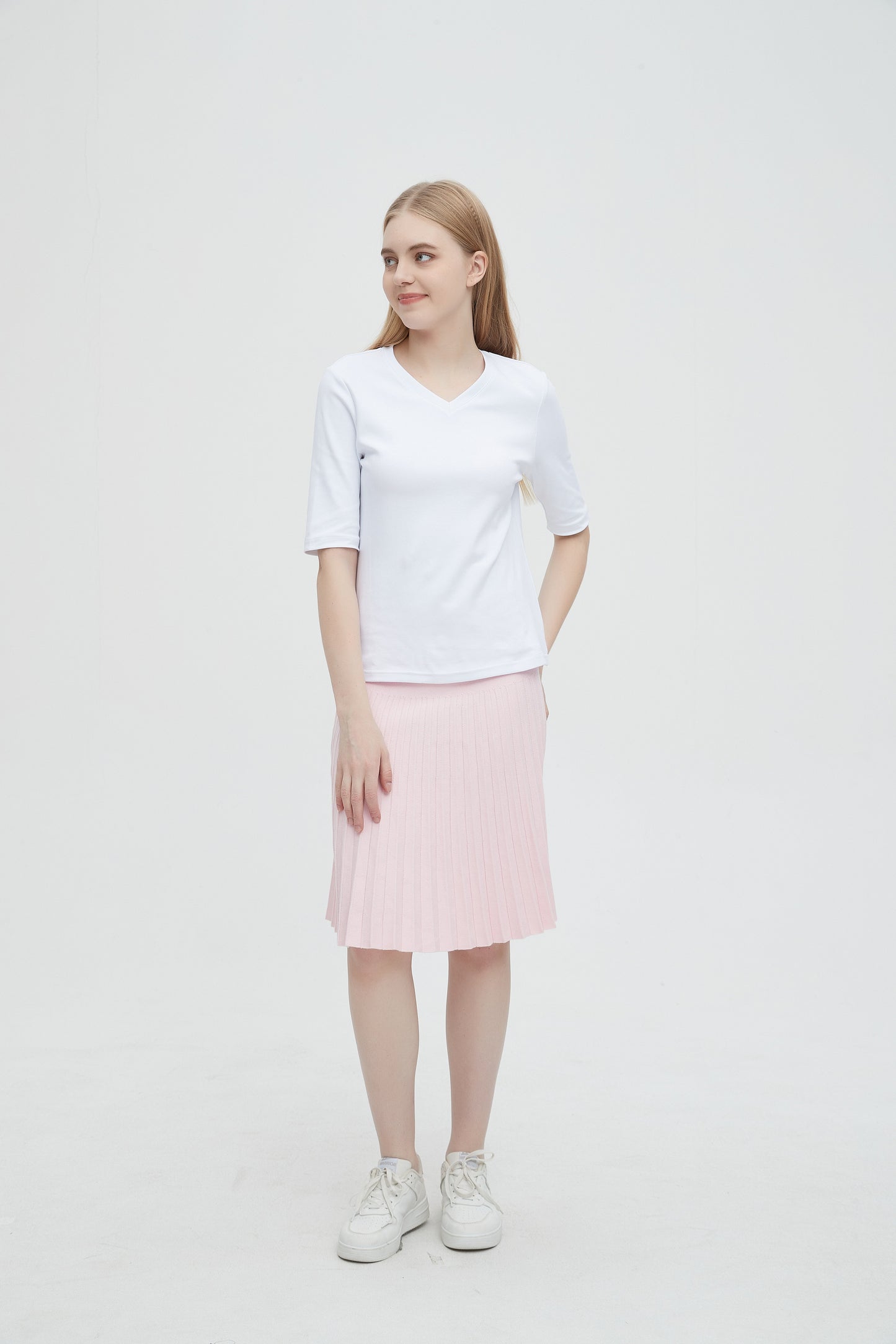MM YEAR ROUND PLEATED - ICE PINK