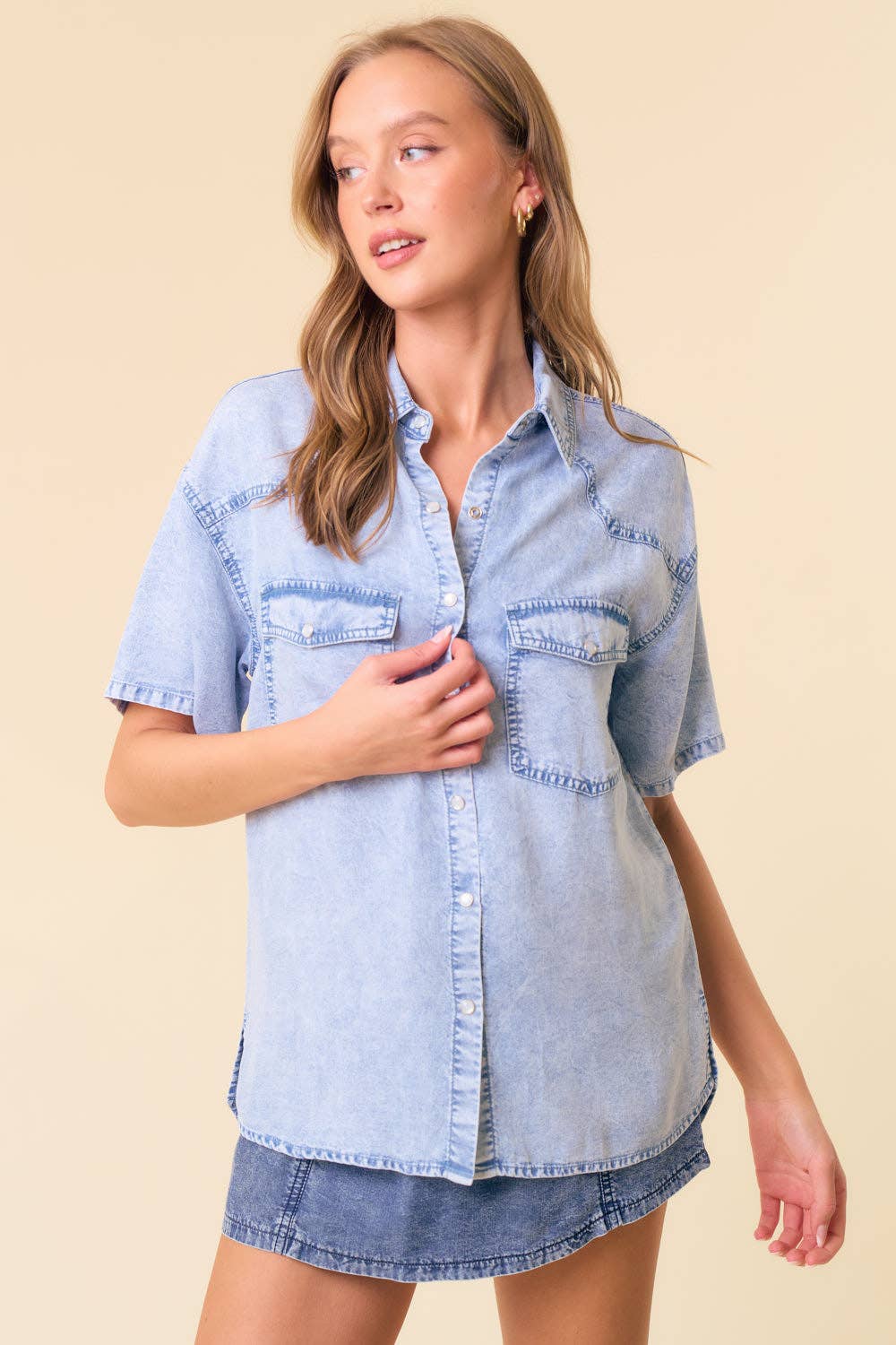 SOFTEST TENCEL DENIM SHIRT