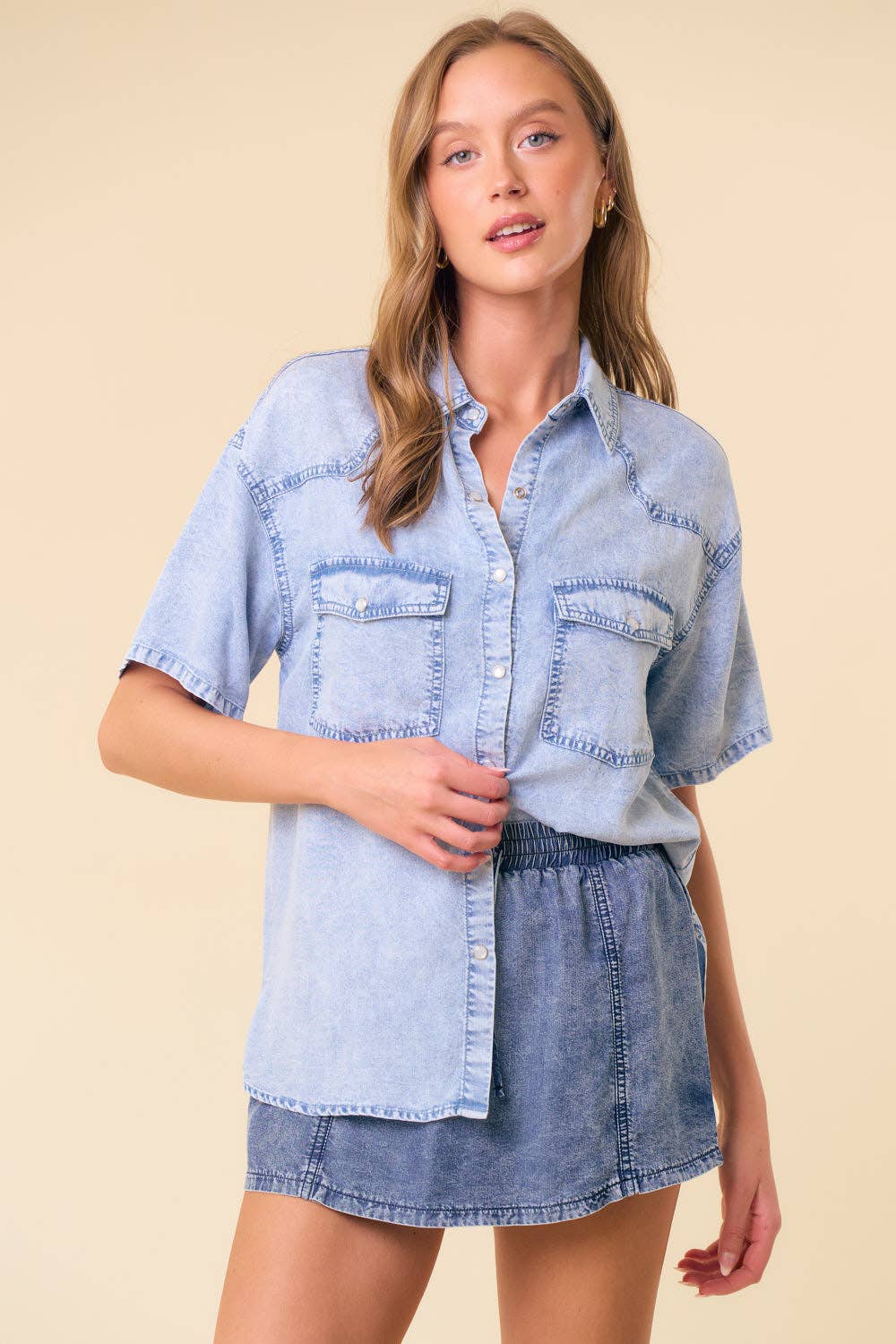 SOFTEST TENCEL DENIM SHIRT