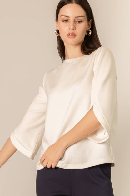 PERFECT IVORY TOP