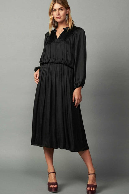 BLACK BOUFFON PRETTY DRESS