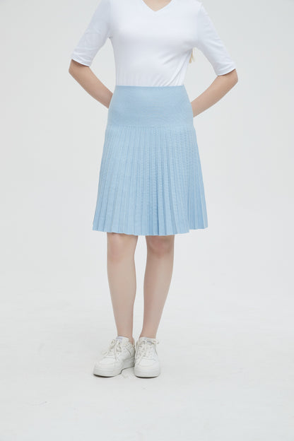 MM YEAR ROUND PLEATED -  ICE BLUE