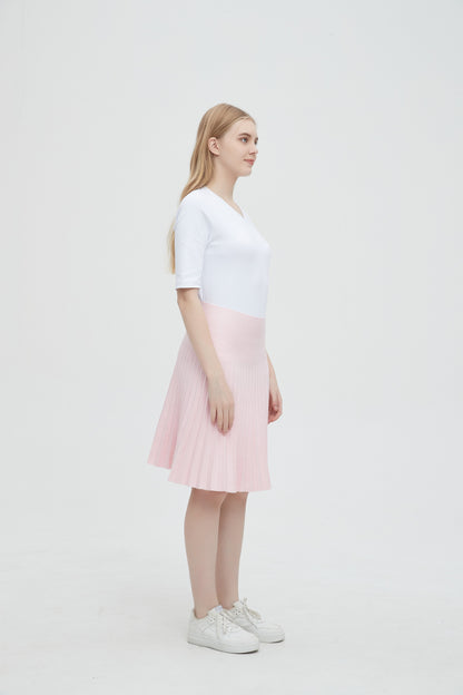 MM YEAR ROUND PLEATED -  ICE PINK