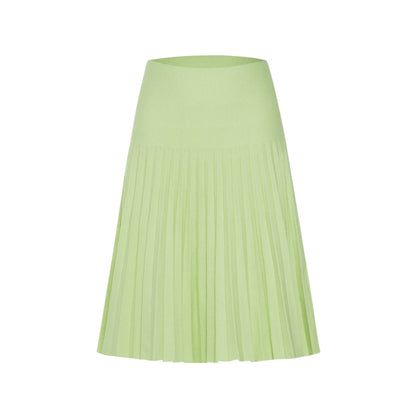 MM YEAR ROUND PLEATED -  NEON GREEN SIZE LONG