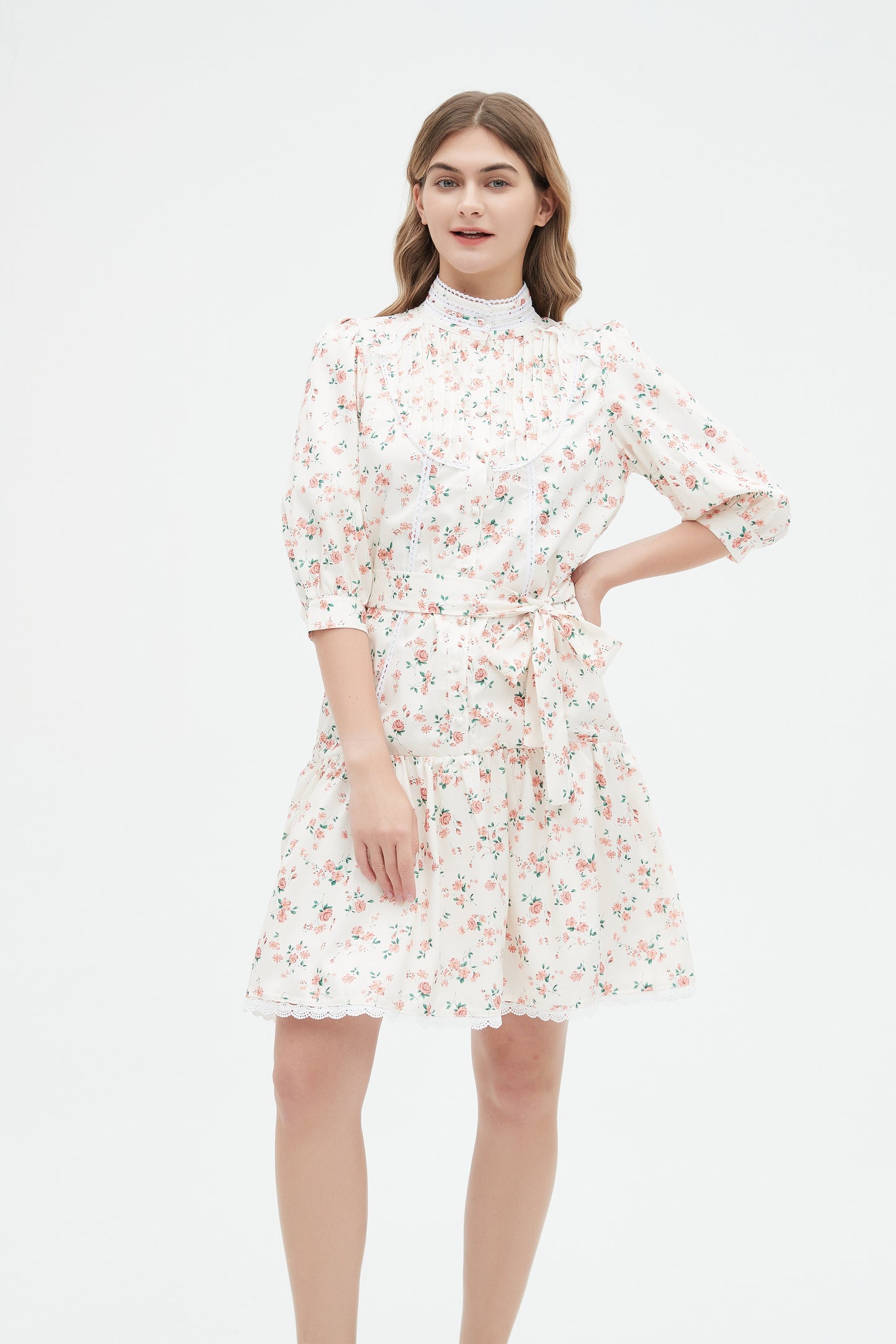 CHERIE PETIT FLORAL SHIFT DRESS byMM