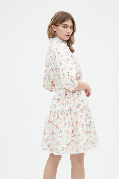 CHERIE PETIT FLORAL SHIFT DRESS byMM