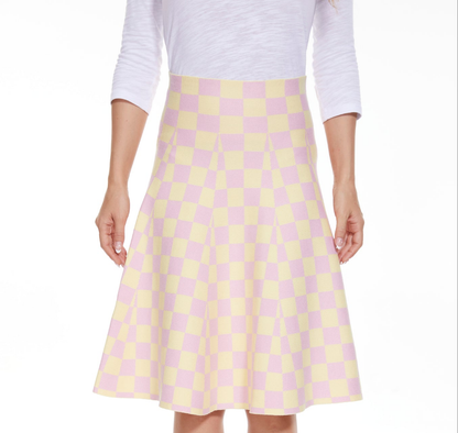 Amazing MM Skirt - Checkered Extra Long