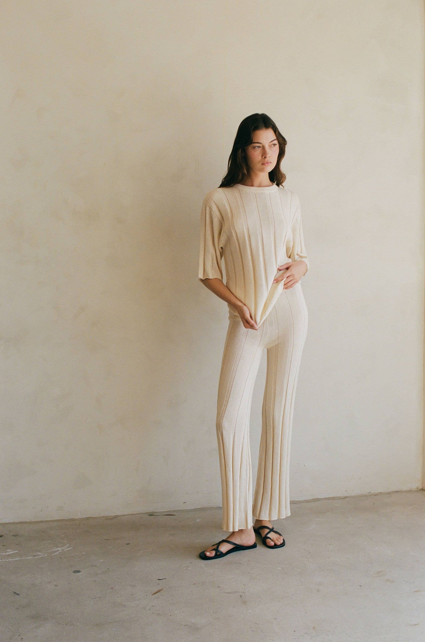 LOUNGE KNIT TOP