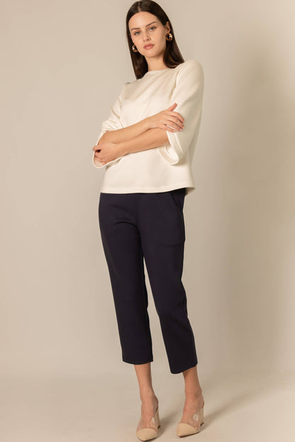 PERFECT IVORY TOP