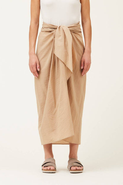 COTTON SARONG SKIRT