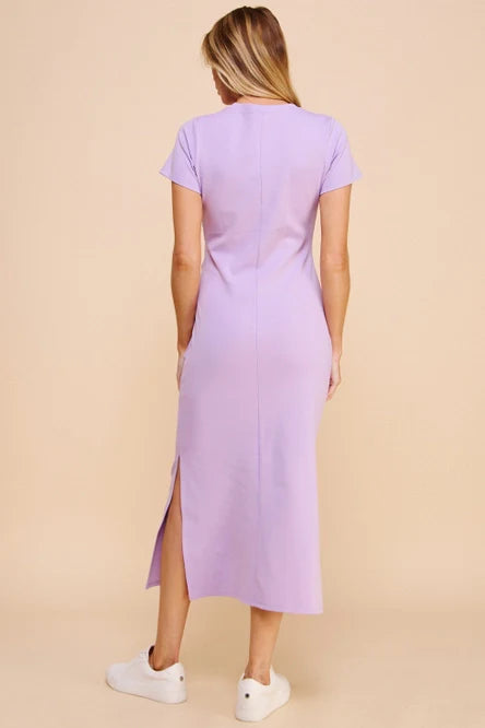 Anastasia Midi Lavender Dress