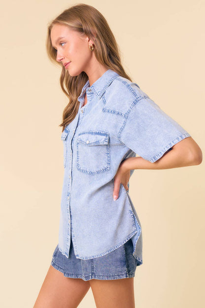 SOFTEST TENCEL DENIM SHIRT