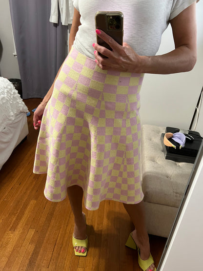 Amazing MM Skirt - Checkered Extra Long