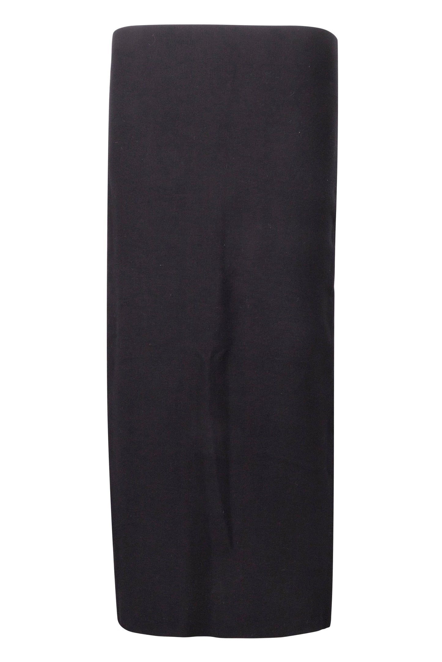 MM STRAIGHT MIDI SKIRT- BLACK 28"